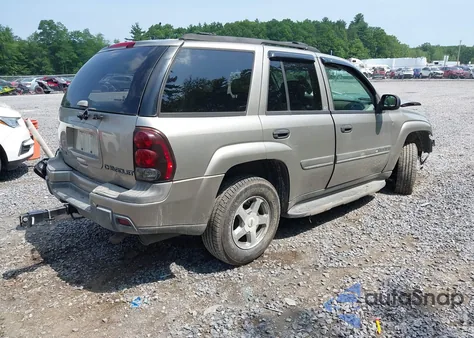 2002 Chevrolet Trailblazer Lt из США, поврежденный, VIN 1GNDT13S222125916